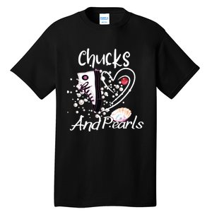 Chucks And Pearls Tall T-Shirt