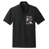 Chucks And Pearls Dry Zone Grid Polo