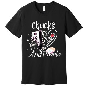 Chucks And Pearls Premium T-Shirt