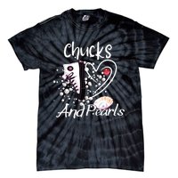 Chucks And Pearls Tie-Dye T-Shirt