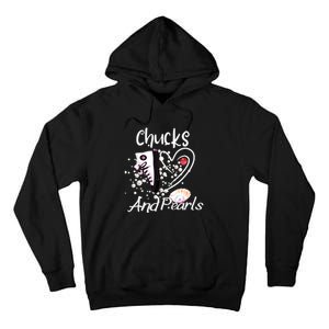 Chucks And Pearls Tall Hoodie