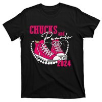 Chucks And Pearls IM With Her Kamala 2024 T-Shirt