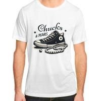 Chucks And Pearls IM With Her Kamala 2024 Retro Vintage Adult ChromaSoft Performance T-Shirt