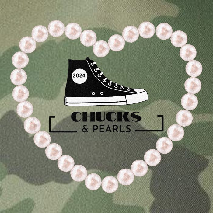 Chucks And Pearls 2024 Legacy Tie Dye Trucker Hat