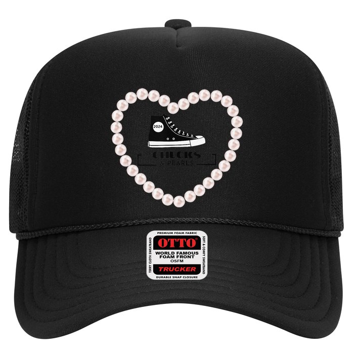 Chucks And Pearls 2024 Trucker Hat
