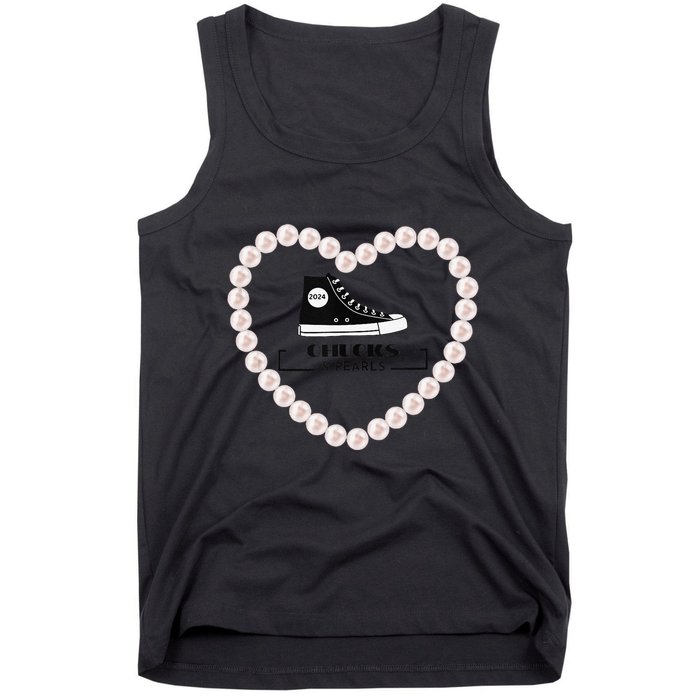 Chucks And Pearls 2024 Tank Top