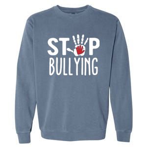 Child Abuse Prevention Month Stop Bullying Gift Garment-Dyed Sweatshirt