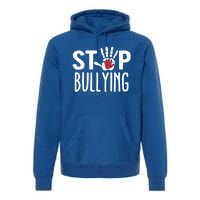 Child Abuse Prevention Month Stop Bullying Gift Premium Hoodie