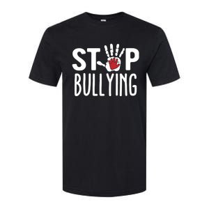 Child Abuse Prevention Month Stop Bullying Gift Softstyle CVC T-Shirt