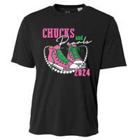 Chucks And Pearls IM With Her 2024 Cooling Performance Crew T-Shirt