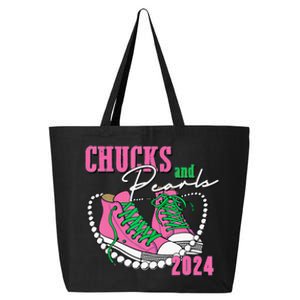 Chucks And Pearls IM With Her 2024 25L Jumbo Tote