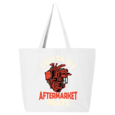 Contains Aftermarket Parts Open Heart Surgery Survivor Gift 25L Jumbo Tote