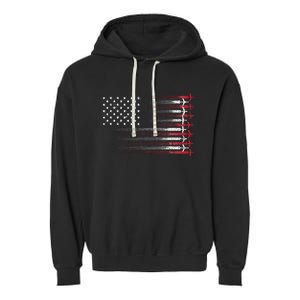 Cute Airplane Pilot Art Aviation 4th Of July Garment-Dyed Fleece Hoodie