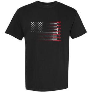 Cute Airplane Pilot Art Aviation 4th Of July Garment-Dyed Heavyweight T-Shirt