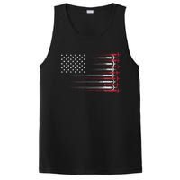 Cute Airplane Pilot Art Aviation 4th Of July PosiCharge Competitor Tank