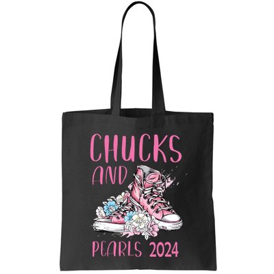Chucks And Pearls 2024 Cute Women Gifts Bag