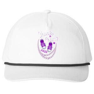 Chucks And Pearls For Women Funny Kamala Harris Snapback Five-Panel Rope Hat