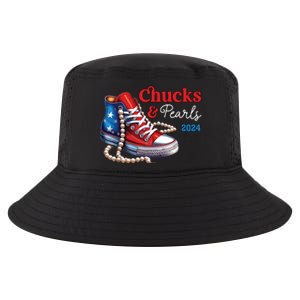 Chucks And Pearls 2024 Im With Her Kamala Cool Comfort Performance Bucket Hat