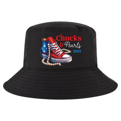 Chucks And Pearls 2024 Im With Her Kamala Cool Comfort Performance Bucket Hat
