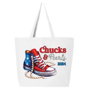 Chucks And Pearls 2024 Im With Her Kamala 25L Jumbo Tote