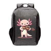Cute Axolotl Playing Violin For Violinist Musical Orchestra Vector Backpack