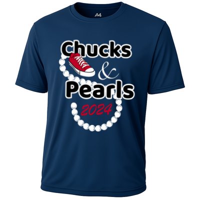 Chucks And Pearls Cute Wo 2024 Performance Shirt