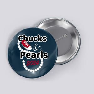 Chucks And Pearls Cute Wo 2024 Button