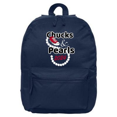 Chucks And Pearls Cute Wo 2024 16 in Basic Backpack