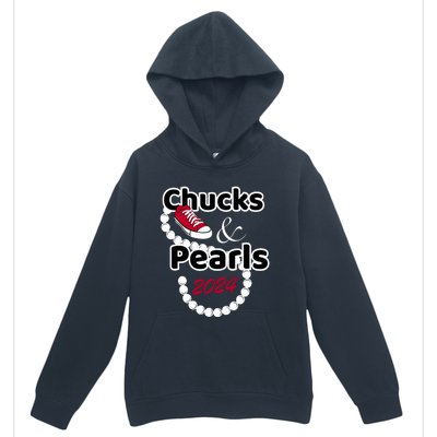 Chucks And Pearls Cute Wo 2024 Urban Pullover Hoodie