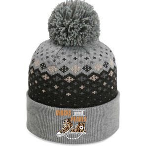 Chucks And Pearls Gift The Baniff Cuffed Pom Beanie