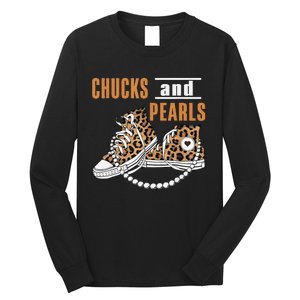 Chucks And Pearls Gift Long Sleeve Shirt