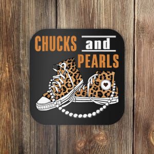 Chucks And Pearls Gift Coaster