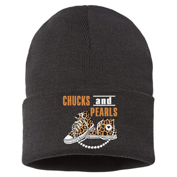 Chucks And Pearls Gift Sustainable Knit Beanie