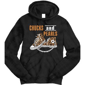 Chucks And Pearls Gift Tie Dye Hoodie