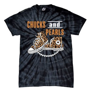 Chucks And Pearls Gift Tie-Dye T-Shirt