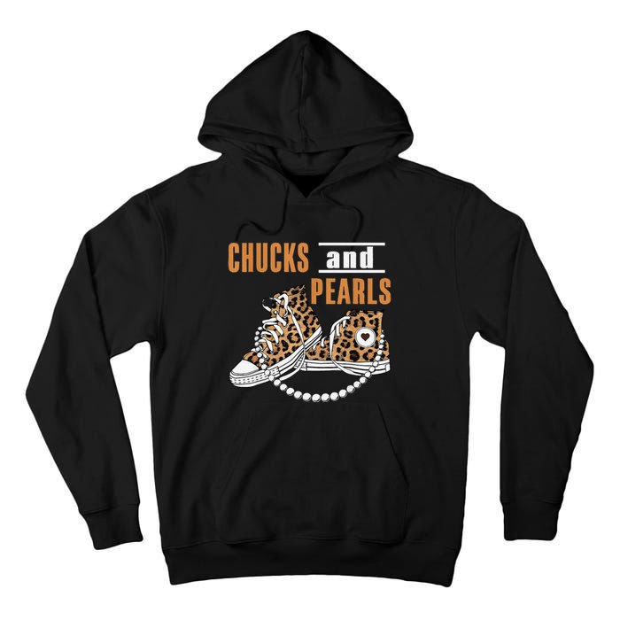 Chucks And Pearls Gift Tall Hoodie