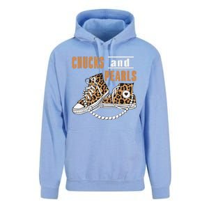 Chucks And Pearls Gift Unisex Surf Hoodie