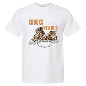 Chucks And Pearls Gift Garment-Dyed Heavyweight T-Shirt