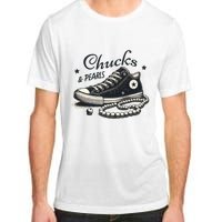 Chucks And Pearls IM With Her Kamala 2024 Retro Vintage Adult ChromaSoft Performance T-Shirt