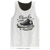 Chucks And Pearls IM With Her Kamala 2024 Retro Vintage Mesh Reversible Basketball Jersey Tank