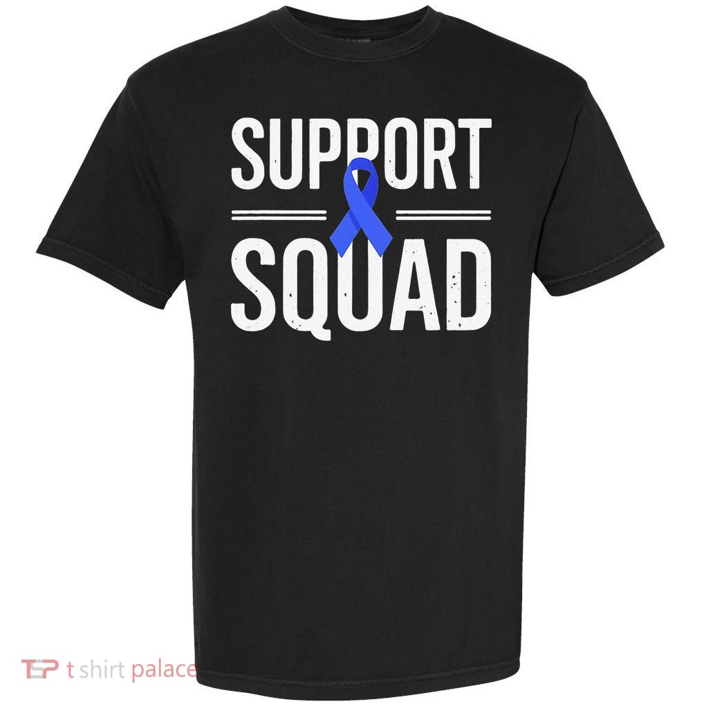 Child Abuse Prevention Awareness Warrior Support Squad Garment-Dyed Heavyweight T-Shirt