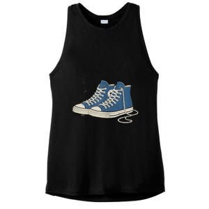 Chucks And Pearls For Ladies 2024 Ladies PosiCharge Tri-Blend Wicking Tank