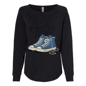 Chucks And Pearls For Ladies 2024 Womens California Wash Sweatshirt