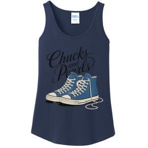 Chucks And Pearls For Ladies 2024 Ladies Essential Tank