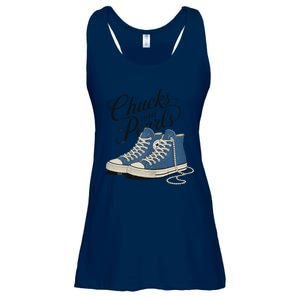 Chucks And Pearls For Ladies 2024 Ladies Essential Flowy Tank