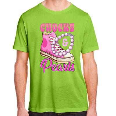 Chucks And Pearls Adult ChromaSoft Performance T-Shirt