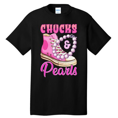 Chucks And Pearls Tall T-Shirt