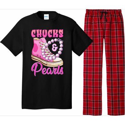 Chucks And Pearls Pajama Set