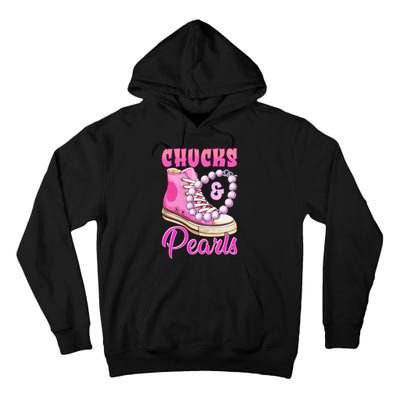 Chucks And Pearls Tall Hoodie