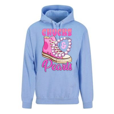 Chucks And Pearls Unisex Surf Hoodie